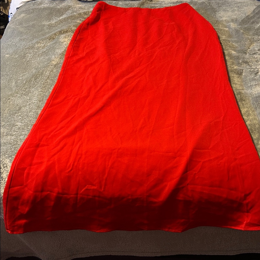 Princess Polly Vibrant Red Pencil Skirt